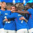Selección Francesa festejando 
