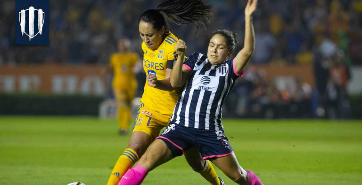 Tigres y Rayadas empatan en la ida de la final de la Liga MX Femenil