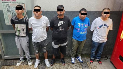 Arrestan a cinco presuntos extorsionadores ligados a La Unión Tepito