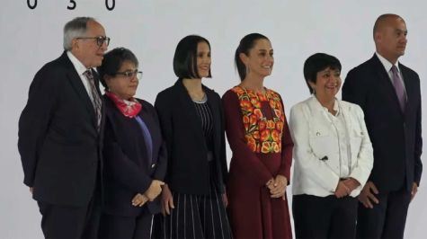Claudia Sheinbaum presenta a otros cinco integrantes de su Gabinete