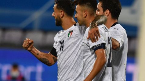 La unidad 'B' de Italia arrolla a Moldavia