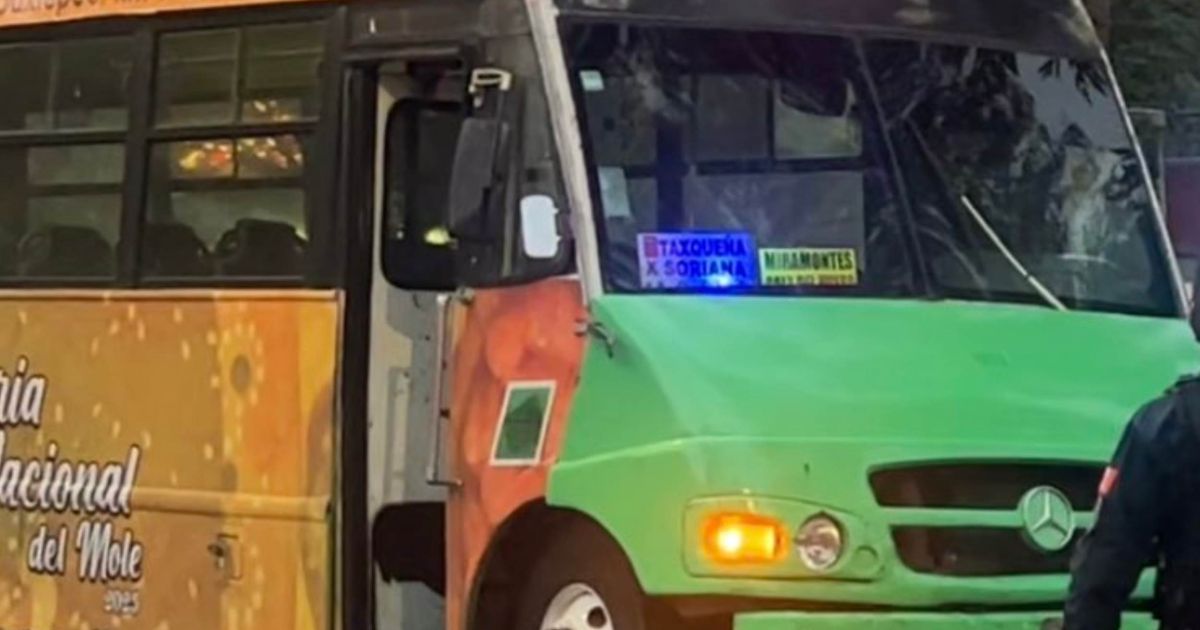 Unidad de transporte público atropella y mata a ciclista en Coyoacán