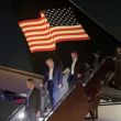 Trump llega a Nueva Jersey