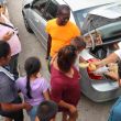 Organizaciones llevan alimentos a caravana migrante en Chiapas