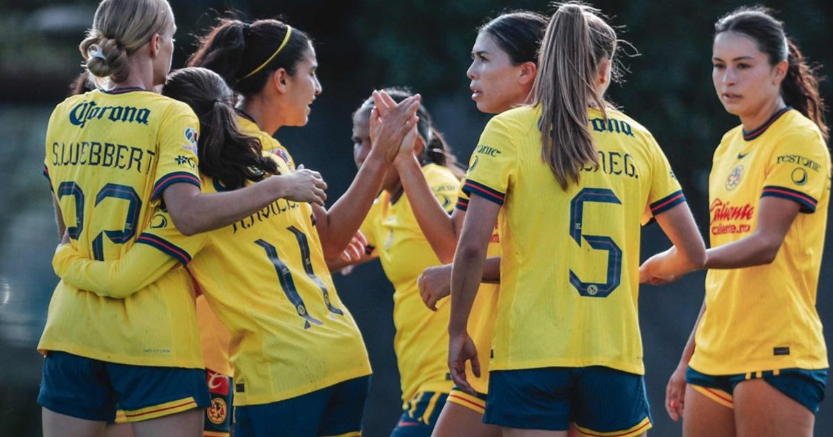 América golea al Necaxa y se mete a zona de clasificación en la Liga MX ...