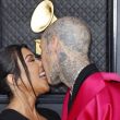 Kourtney Kardashian y Travis Barker.