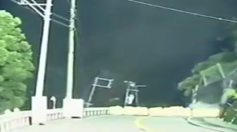 Impactante desplome de bosque en Japón es captado en video