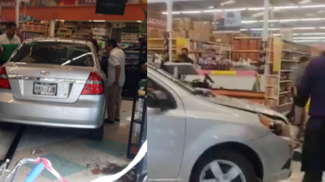 Video| Adulta mayor pierde el control de su auto y se impacta contra ...