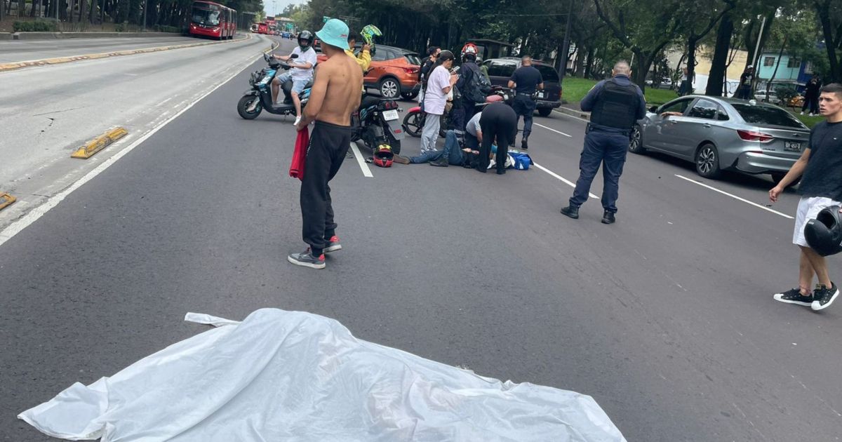 Muere adulto mayor al ser atropellado por motociclista en la colonia ...