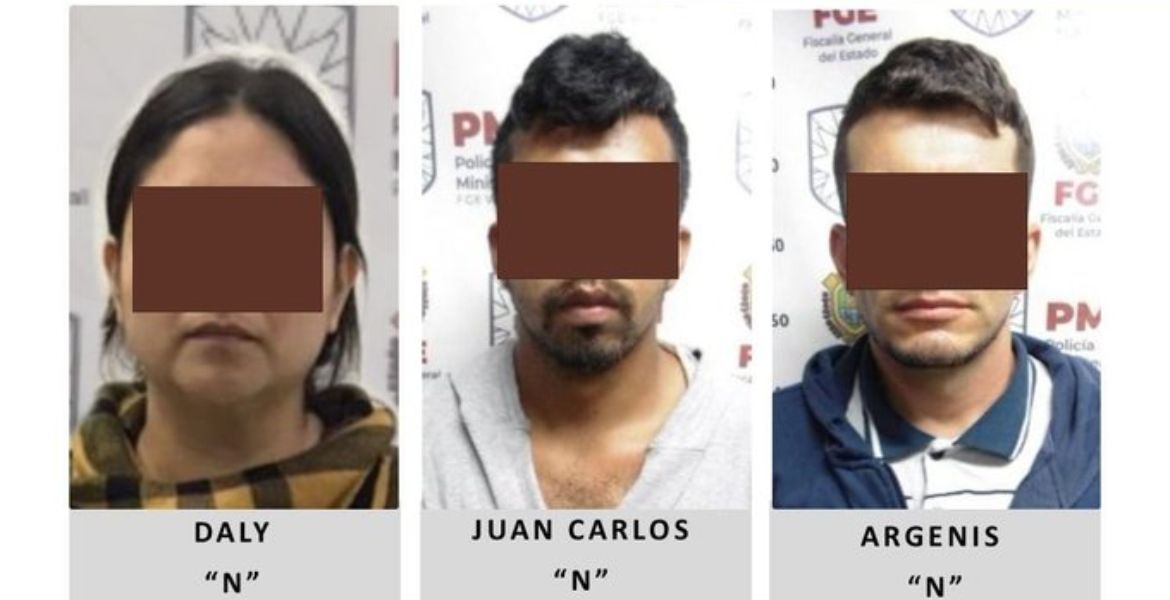 Detienen a tres presuntos responsables del asesinato de maestra en Veracruz