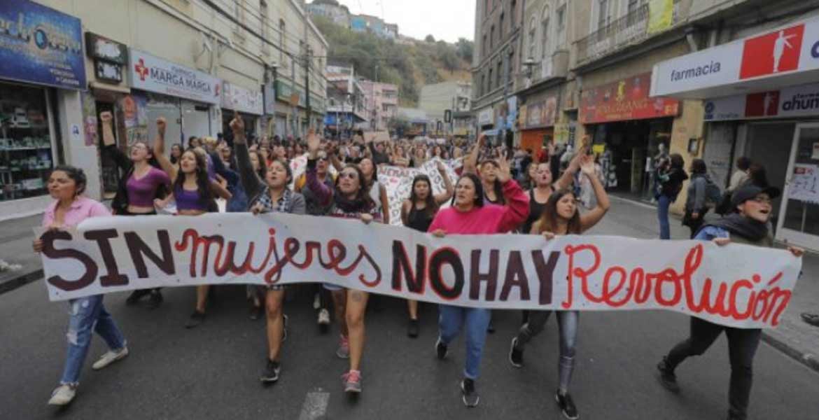 Mujeres en Sudamérica marchan por el cese a la violencia, la igualdad y ...