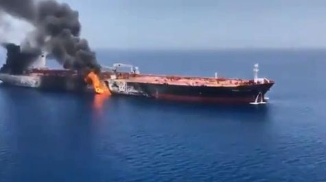 Estados Unidos acusa a Irán por ataques a buques petroleros en el golfo de Omán