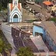 Recife, Brasil derrumbe de techo de un santuario