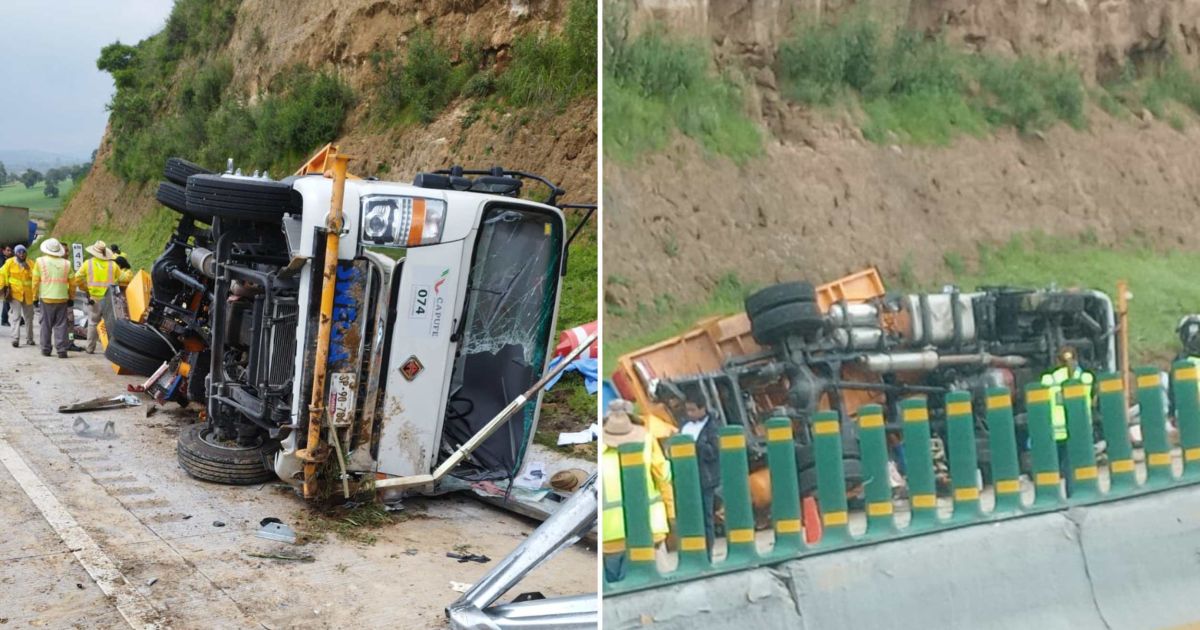 Accidente en la México-Puebla deja tres muertos y ocho lesionados
