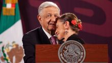 López Obrador y Beatriz Gutiérrez Müller
