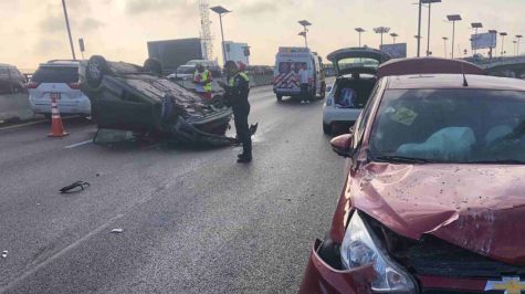 ¿Vas rumbo al sur? Reportan volcadura en el segundo piso de Periférico, hoy 19 de septiembre