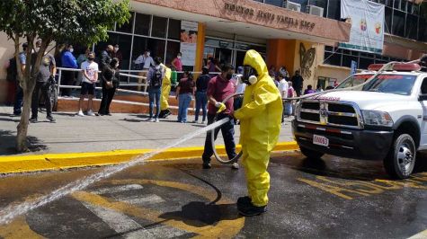 Aplican medidas preventivas en hospitales de Tlalnepantla