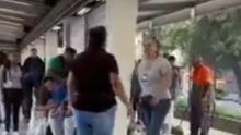 Metro General Anaya ambulantes pegan