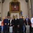 Martí Batres en Parroquia de Santa Veracruz