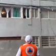 Microsismo provoca fuga y daños en edificio de la Nápoles Microsismo provoca fuga y daños en edificio de la Nápoles