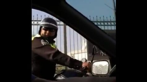 Graban presunto abuso policial en Cuautitlán Izcalli, después de intento de infracción 