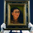  Obra de la artista mexicana Frida Kahlo, titulada 'Diego y yo'.