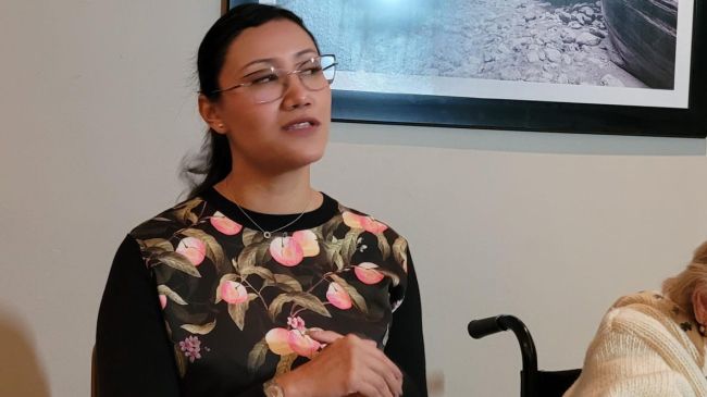 La diputad Joanna Felipe Torres dijo que analizan la posibilidad de la relección.