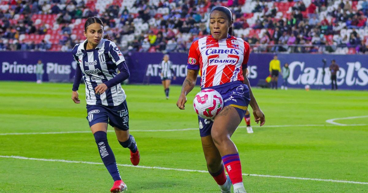 San Luis da la sorpresa en la Liga MX femenil y derrota al Monterrey