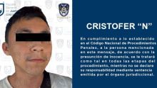 Cristofer N vinculado proceso Patricia Cortes Cervantes