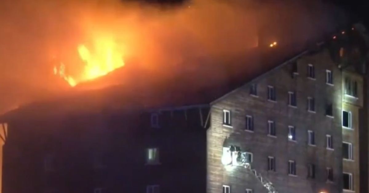 Crece a 76 la cifra de muertos tras incendio en un hotel en Turquía