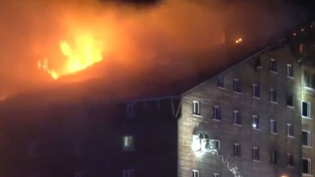 incendio hotel Turquia 76 muertos