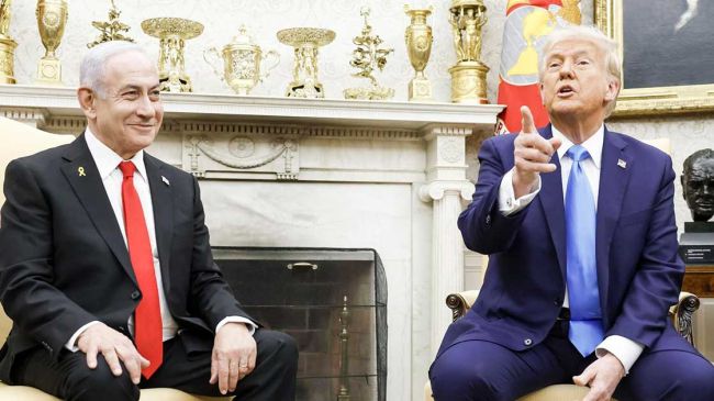 Donald Trump y Benjamín Netanyahu