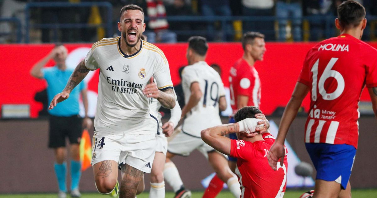 Real Madrid doblega al Atlético y avanza a la final de la Supercopa de ...