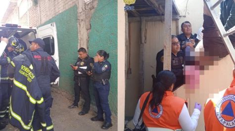 Albañil cae de un segundo piso en Iztapalapa y se entierra una varilla ...