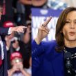 Harris y Trump eligen los mismos estados para su cierre de campaña