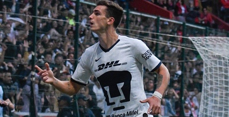 Juan Dinenno presume dupla con Carlos González en ofensiva de Pumas
