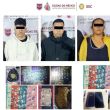 Aseguran gran cantidad de documentos falsos y droga en la Cuauhtémoc; cuatro detenidos