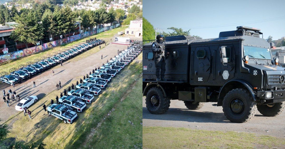 Entregan 30 patrullas para reforzar seguridad en zonas altas de Tlalpan