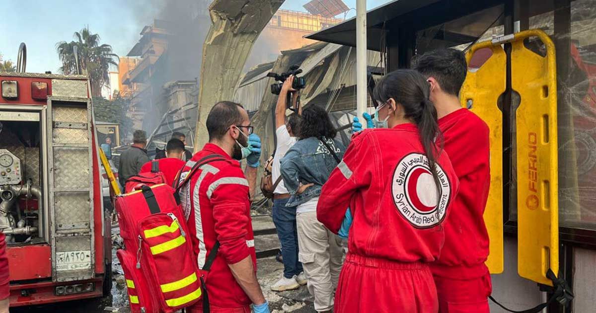 Israel bombardea a Siria y deja al menos 15 muertos en Damasco