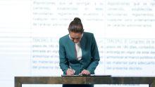 firma Sheinbaum decreto prohibir siembra maiz transgenico