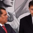 Sergio Gutiérrez Luna, presidente de la mesa directiva de la Cámara de Diputados; Gerardo Fernández Noroña, presidente de la mesa directiva en el Senado Sergio Gutiérrez Luna, presidente de la mesa directiva de la Cámara de Diputados; Gerardo Fernández Noroña, presidente de la mesa directiva en el Senado