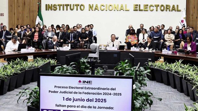 INE prohíbe a gobierno uso de recursos para promover elección judicial