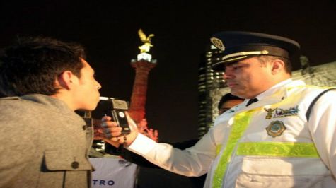Envían a 66 conductores al "torito" durante festejos patrios