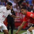 Sevilla y ‘Tecatito’ posponen pase a Champions y dan vida al Mallorca de Aguirre