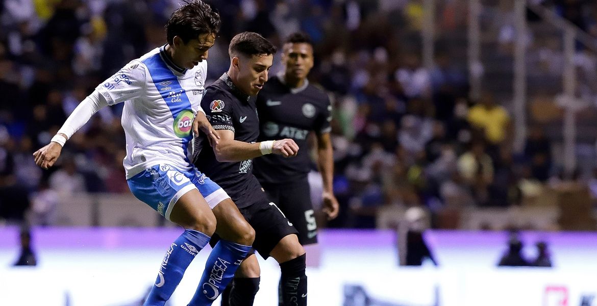 El América empata en la casa del Puebla con un gol del uruguayo Cáceres