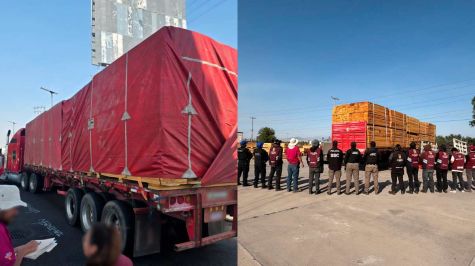 Aseguran tráiler con madera de presunta procedencia ilegal en Tlalpan