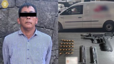 Hombre dispara a automovilista en Benito Juárez; lo detienen en Miguel Hidalgo