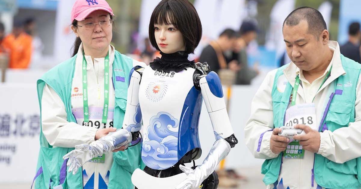 FOTOS | Apuesta China al despliegue de robots humanoides con IA
