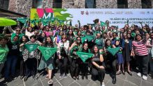 FOTOS | Feministas conmemoran 18 años de la despenalización del aborto en CDMX
