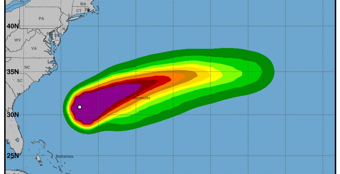 Tormenta tropical 'Alex' se fortalece en trayectoria hacia Bernudas